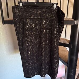 XL Black Skirt